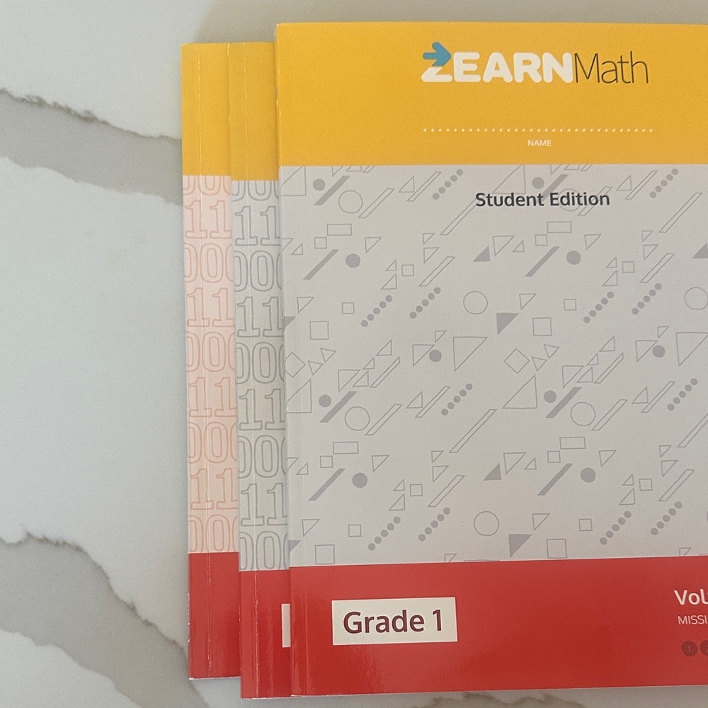 Learn Math Student Edition Set 1st Grade - Picture 5 of 6